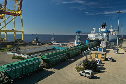 «Новотранс» продолжает модернизацию паромного комплекса в порту Усть-Луга